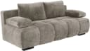 Trendiges Schlafsofa in Greige - Polyester Bild 3