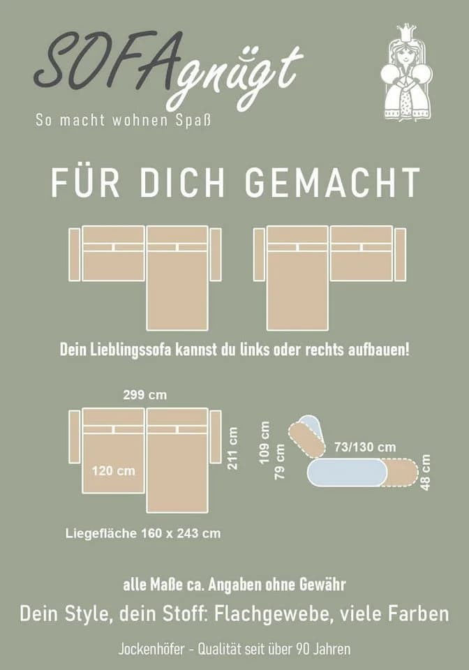 Jockenhöfer Gruppe Ecksofa Unos L-Form mit 60cm elektrischer Sitztiefenverstellung, USB, verstellbaren Kopfstützen & Zierkissen - Bild 5
