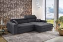 Jockenhöfer Ecksofa Slider L-Form Anthrazit mit elektr. Sitztiefenverstellung Bild 2