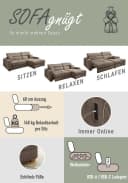 Jockenhöfer Ecksofa Slider L-Form Anthrazit mit elektr. Sitztiefenverstellung Bild 5
