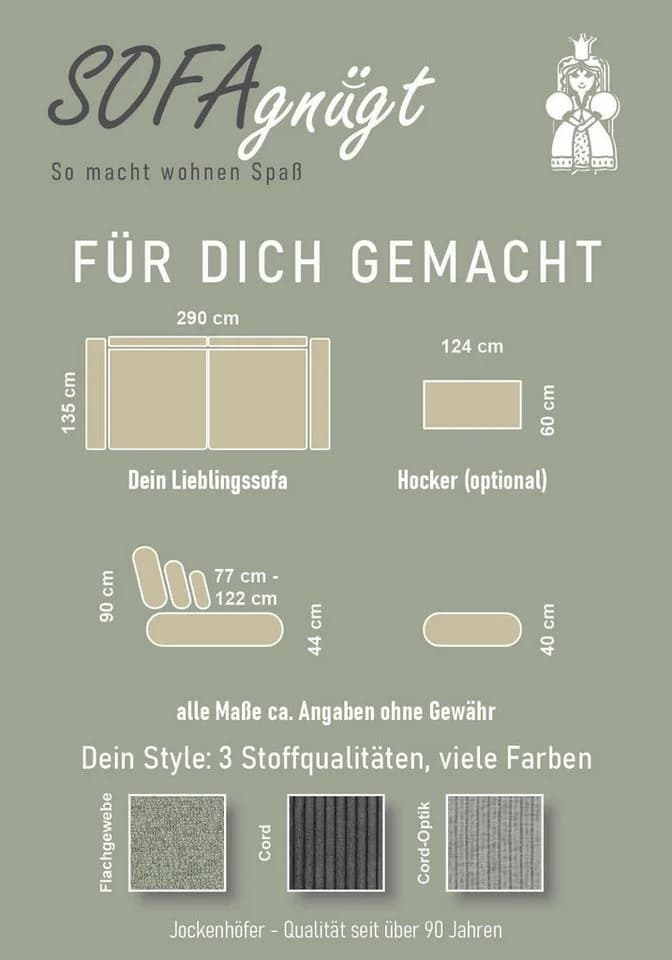 Big-Sofa in Beige - Trendig und Zeitlos - Bild 5