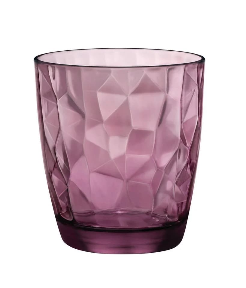 Bormioli Rocco Gläser-Set 6x Diamant Design Trinkgläser transparent