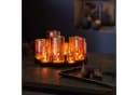 PHILIPPI Windlicht BELLO HORIZONTE Lichtspiel Silber Transparent Glas Stahl Bild 1
