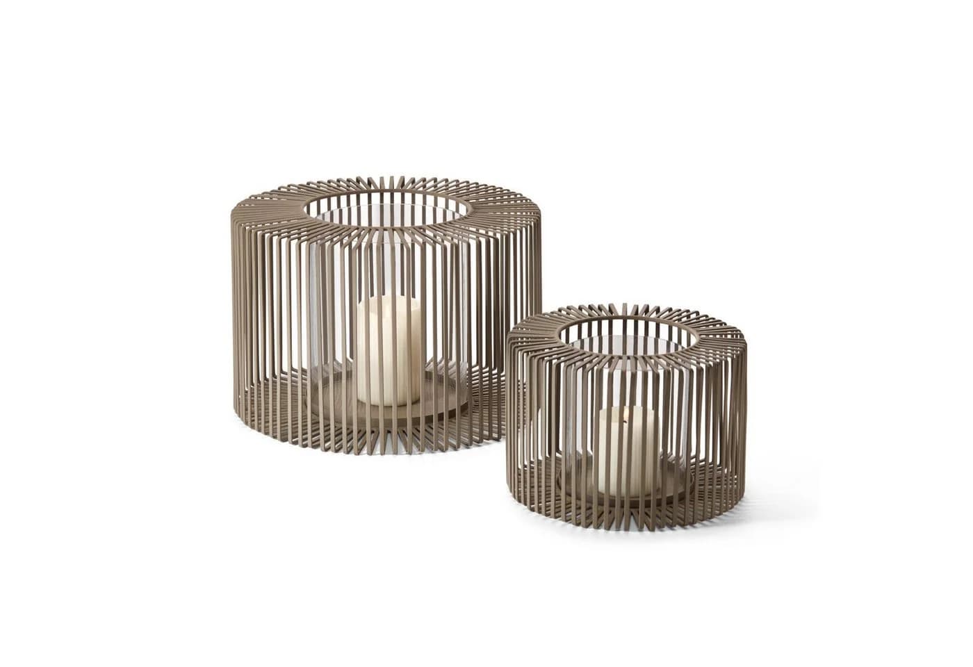 Philippi Design Windlicht Oslo S Pulverbeschichteter Stahl Glas - Bild 2