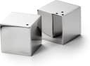 PHILIPPI CUBE Salz- und Pfefferstreuer-Set Edelstahl Würfelform Bild 2