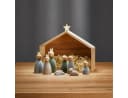 PHILIPPI Krippe KRYBBE Weihnachtskrippe 9-tlg. Bunt Skandinavisch Bild 2