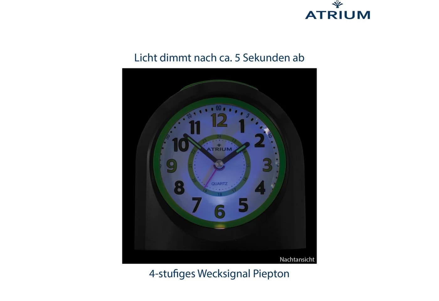 Atrium Quarzwecker A921-7 Kinderwecker Lernwecker - Bild 5
