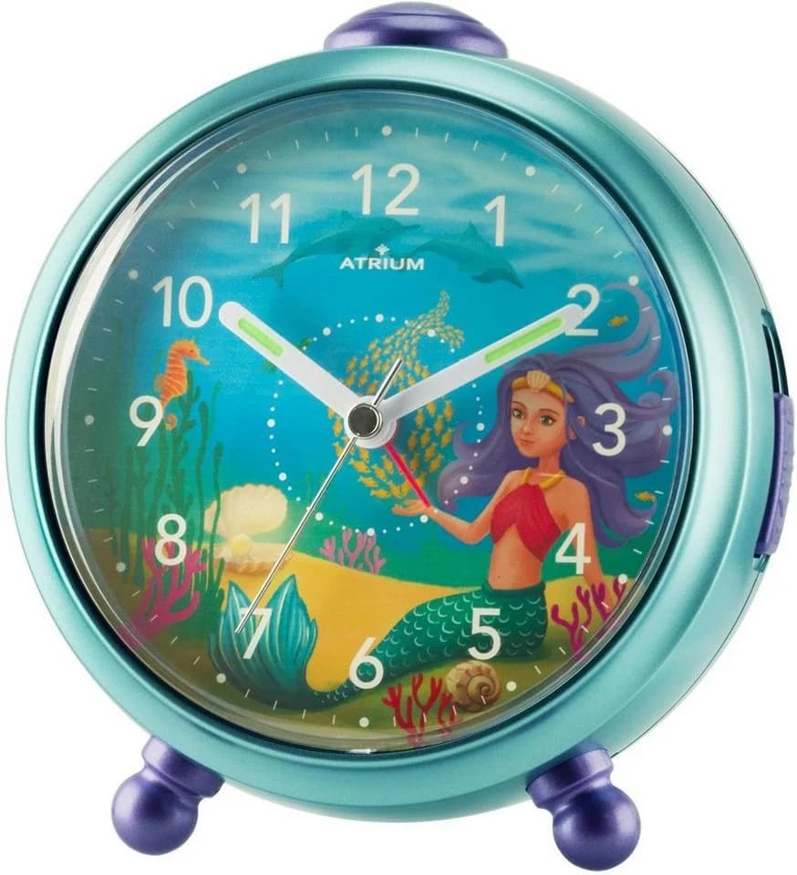 Atrium Kinderwecker Quarzwecker A932-13 Metallic-Mint - Bild 2