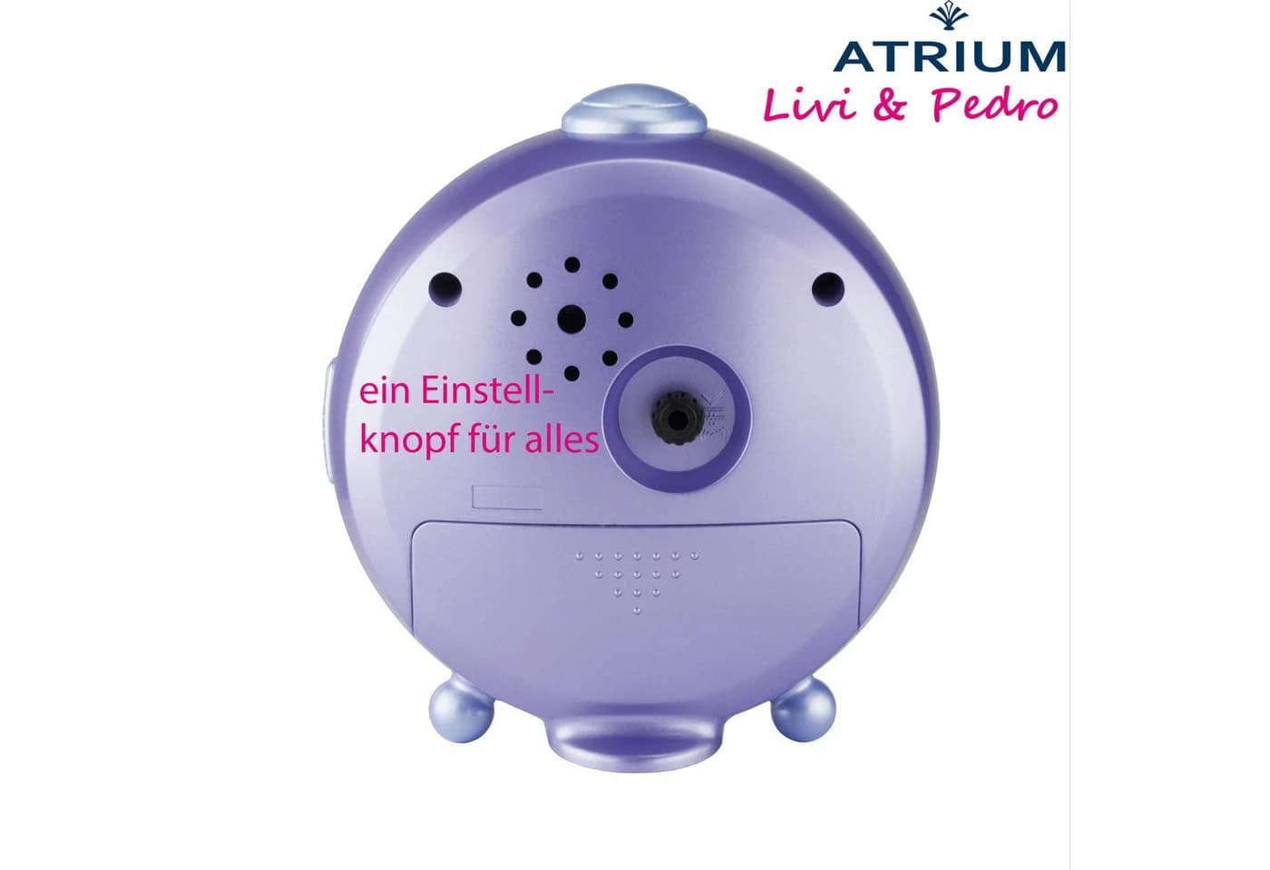 Atrium Kinderwecker Einhorn Analog Quarzwerk Rosa/Violett - Bild 4