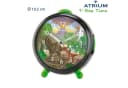 Atrium Kinderwecker Analog Quarzwerk Weiß Einhorn Ø 10,5cm Bild 3