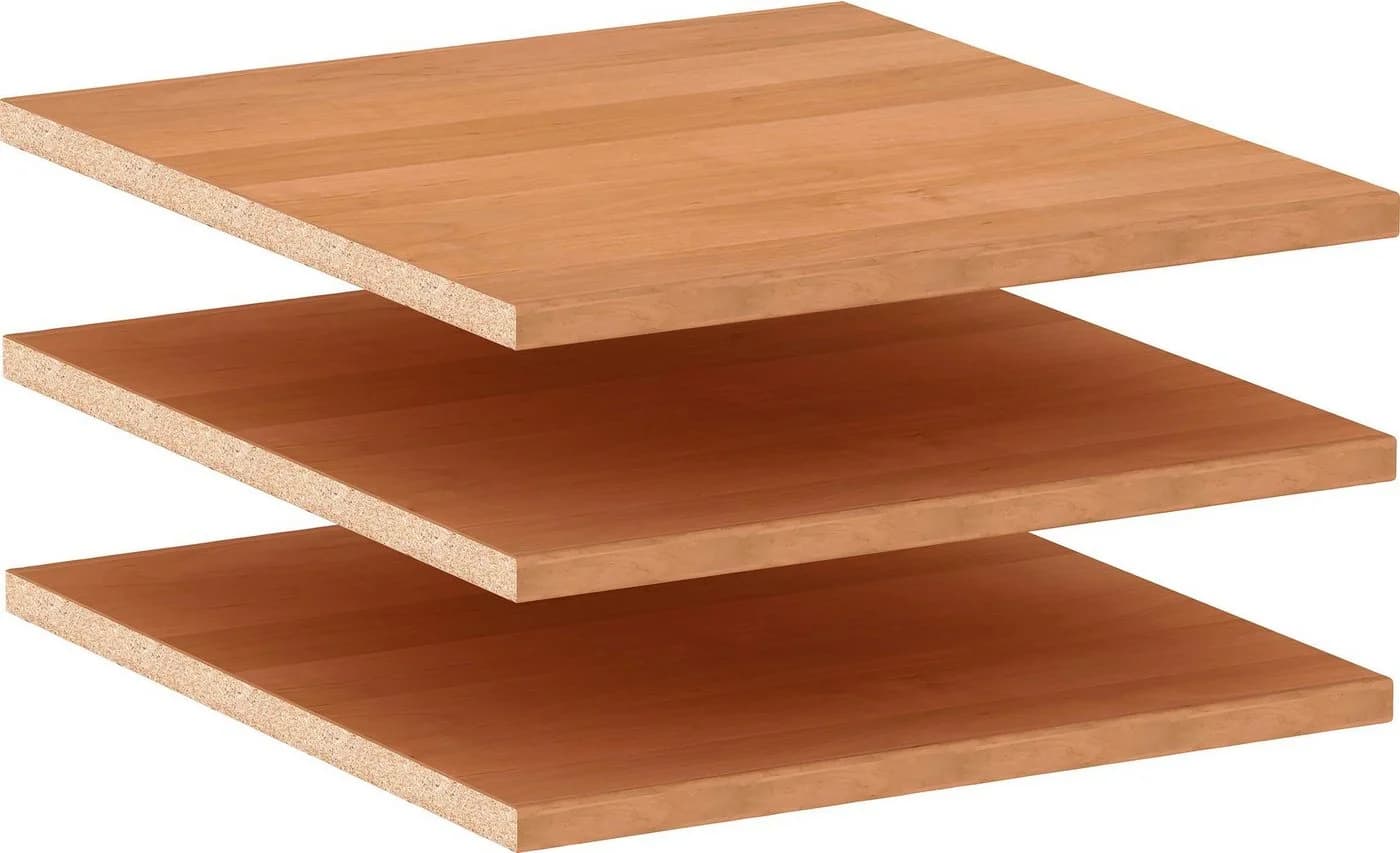 WIEMANN Einlegeboden 3er-Set braun Erle Holzwerkstoff - Bild 2