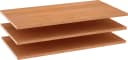 Wiemann Einlegeboden Set 3-tlg. Braun/Beige Holzwerkstoff Bild 2