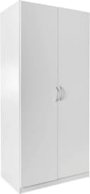 Wimex Drehtürenschrank Bitburg Weiß 90x198x58 cm Bild 2