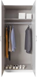 Wimex Drehtürenschrank Bitburg Weiß 90x198x58 cm Bild 3