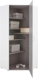 WIMEX Eckschrank Multiraumkonzept Weiß 5 Böden Bild 2