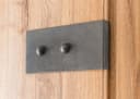 WIMEX Kleiderschrank Cork Industrial Design Grau Braun Bild 3