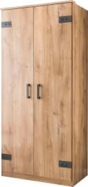 WIMEX Kleiderschrank Liverpool Grau Plankeneiche Nachbildung Bild 2