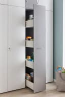 Apothekerschrank WIMEX Multiraumkonzept Weiß Schiebetüren Bild 3