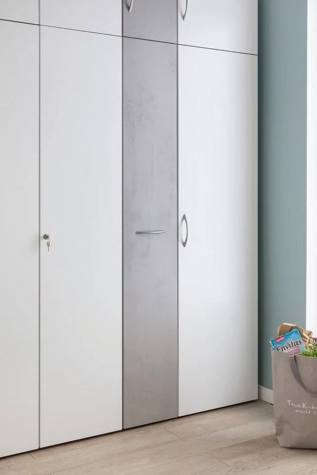Apothekerschrank WIMEX Multiraumkonzept Weiß Schiebetüren - Bild 4