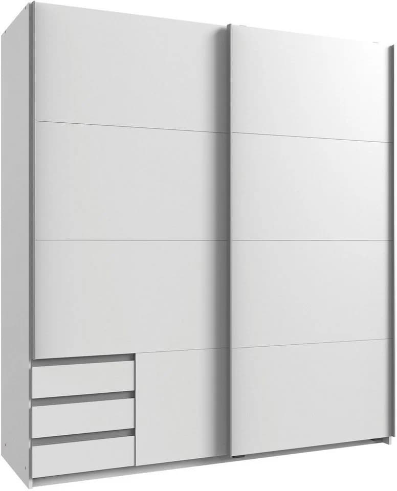 WIMEX Emden Schwebetürenschrank Weiß 180x198x64 cm - Bild 2