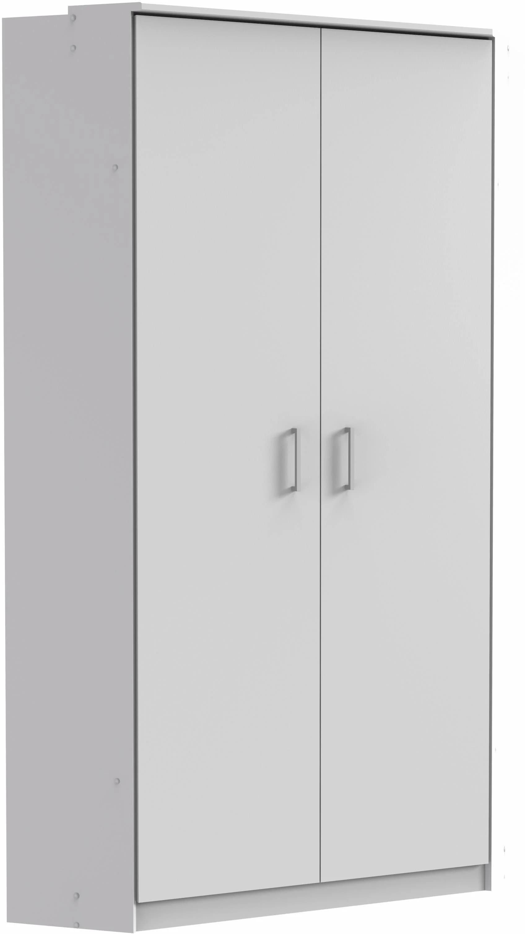 Eckkleiderschrank WIMEX Click Weiß 2-Türig Modern