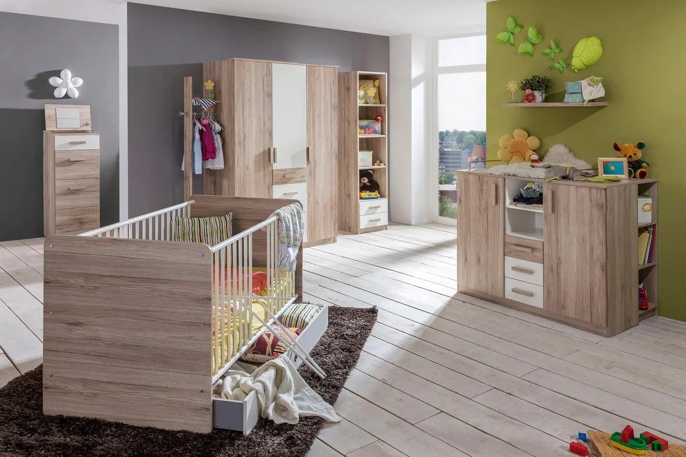 WIMEX Standregal Bergamo Braun Holzwerkstoff 3 Fächer