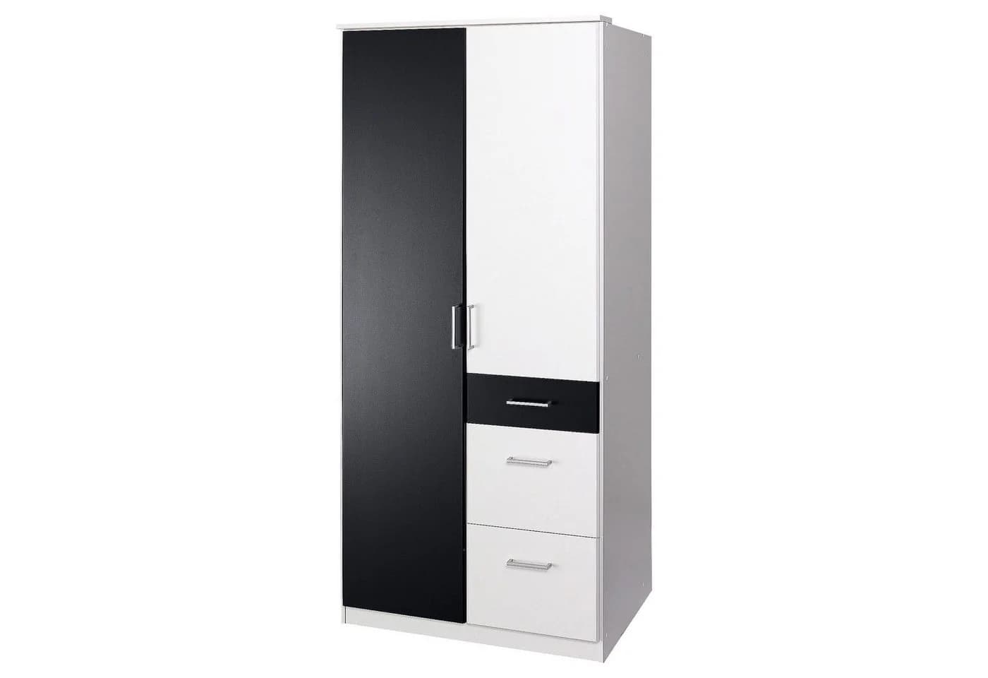 WIMEX Kleiderschrank Click Weiß/Graphit Modern - Bild 2