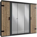 WIMEX Kleiderschrank Stockholm Industrial Design 5 Türen Bild 2