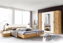 Wimex Schlafzimmer-Set Katrin 4-tlg. Weiß Schrank Bett Nachttische Bild 1