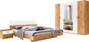 Wimex Schlafzimmer-Set Katrin 4-tlg. Weiß Schrank Bett Nachttische Bild 2