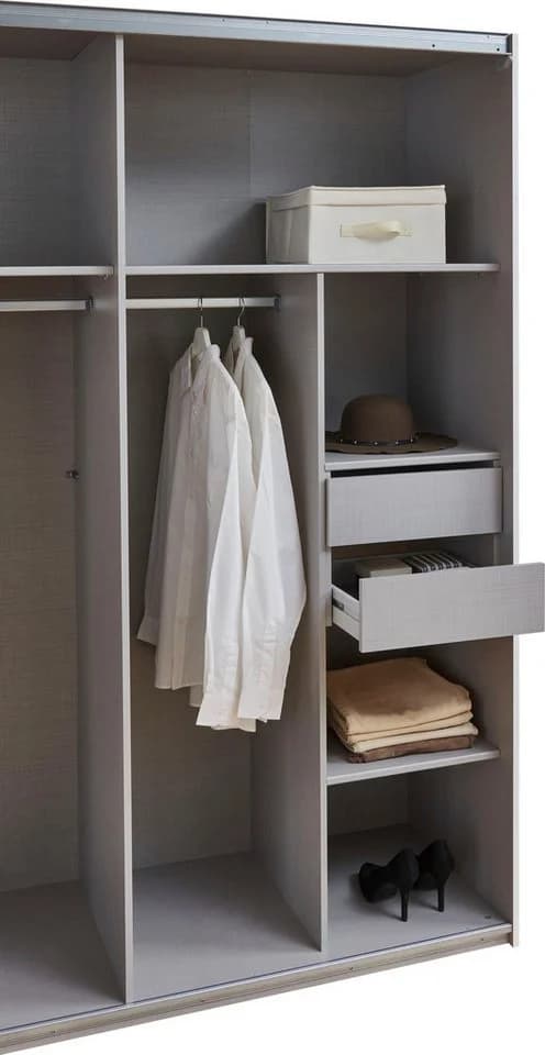 Wimex Inneneinteilung MUGANO Spanplatte Line grey - Bild 2