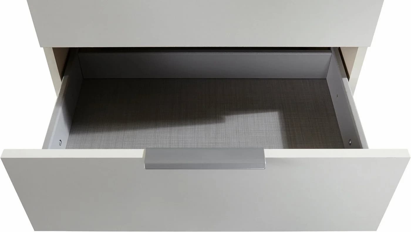 Wimex Nachtkommode Easy Weiß 3 Schubladen Modern - Bild 3