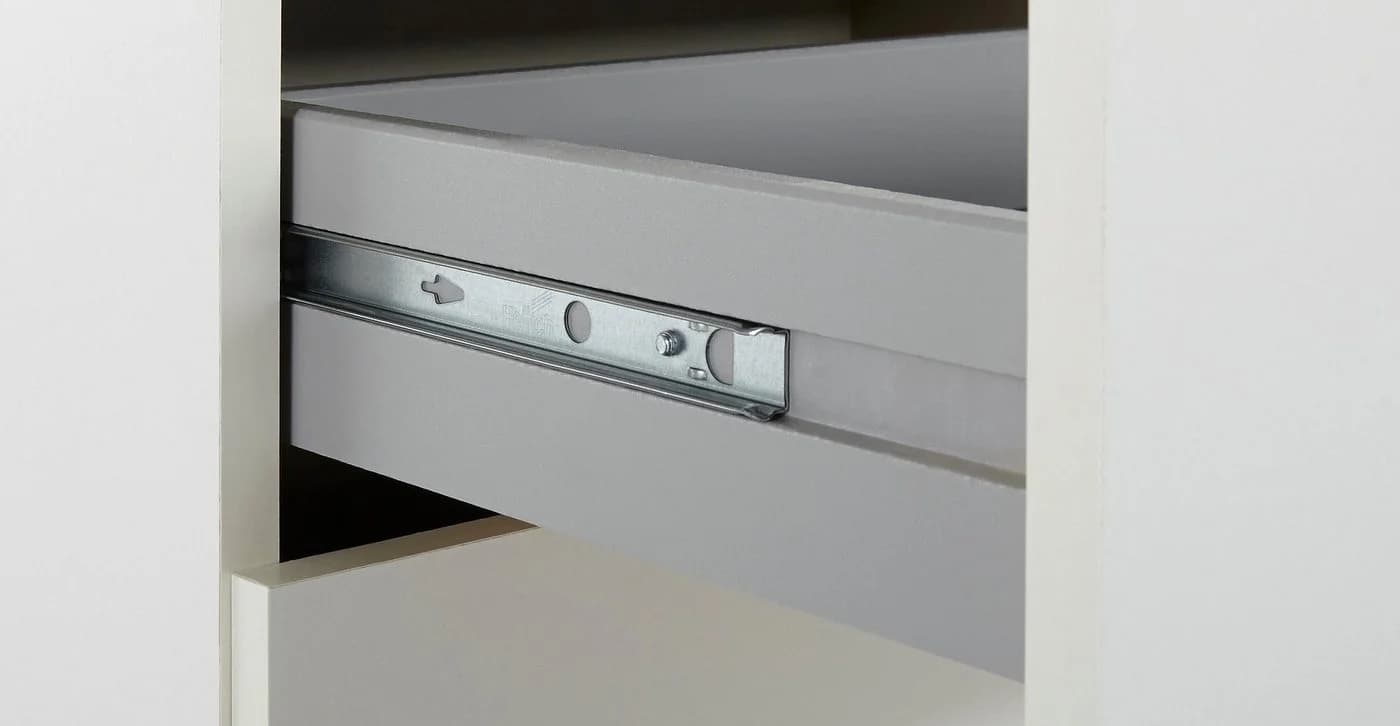 Wimex Nachtkommode Easy Weiß 3 Schubladen Modern - Bild 4