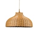 Helios Leuchten Pendelleuchte Rattan Honig Landhausstil Bild 2
