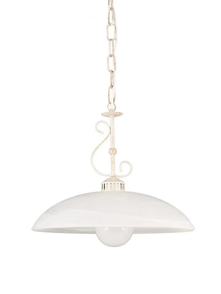 Helios Leuchten Pendelleuchte Alabasterglas Weiß Landhausstil - Bild 2