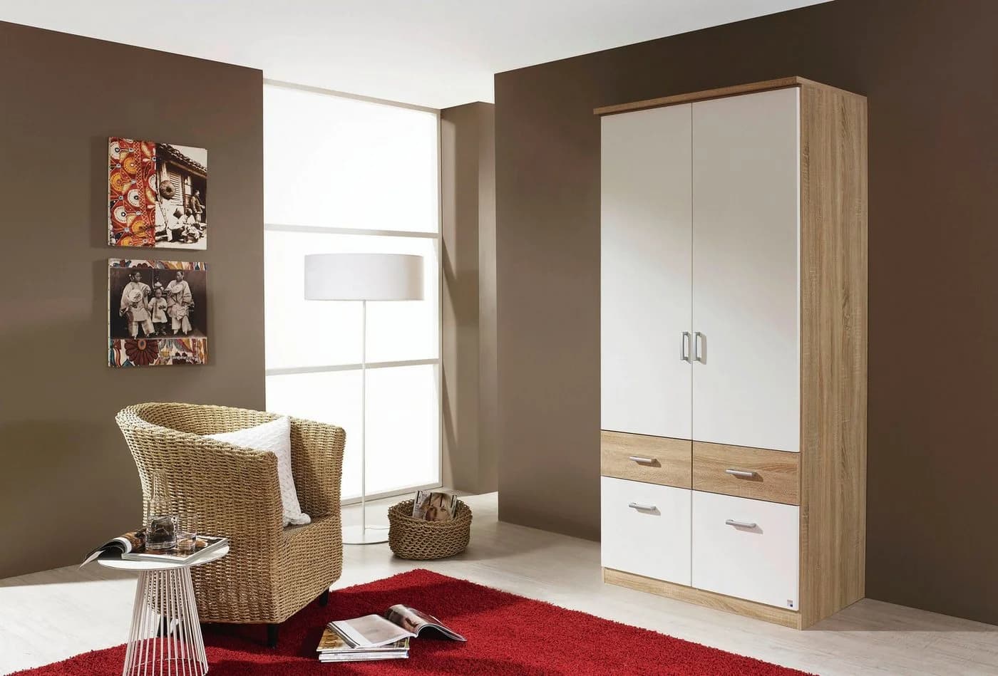 Rauch Bremen Kleiderschrank Weiß Modern
