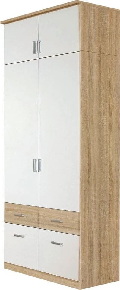 Rauch Bremen Kleiderschrank Weiß Modern - Bild 2