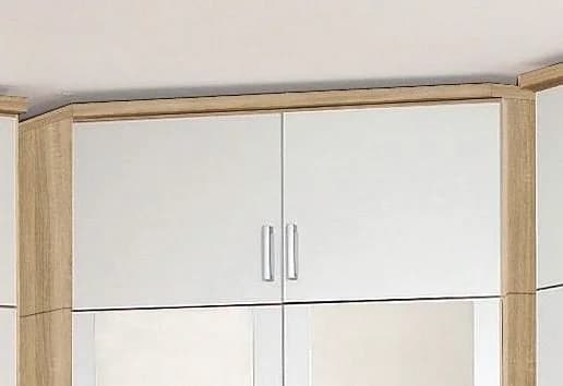 Rauch Schrankaufsatz Bremen Weiß 2-türig - Bild 5