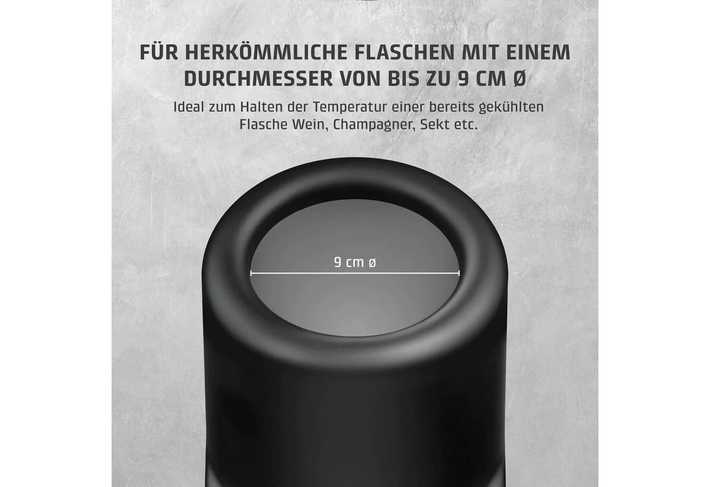 Caso VinoCase Black Wein- und Sektkühler - Bild 3