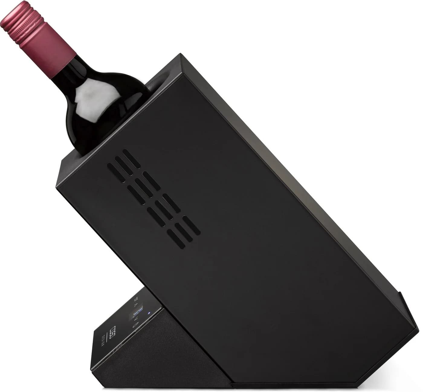 Caso Design WineCase One Elektrischer Weinkühler Schwarz