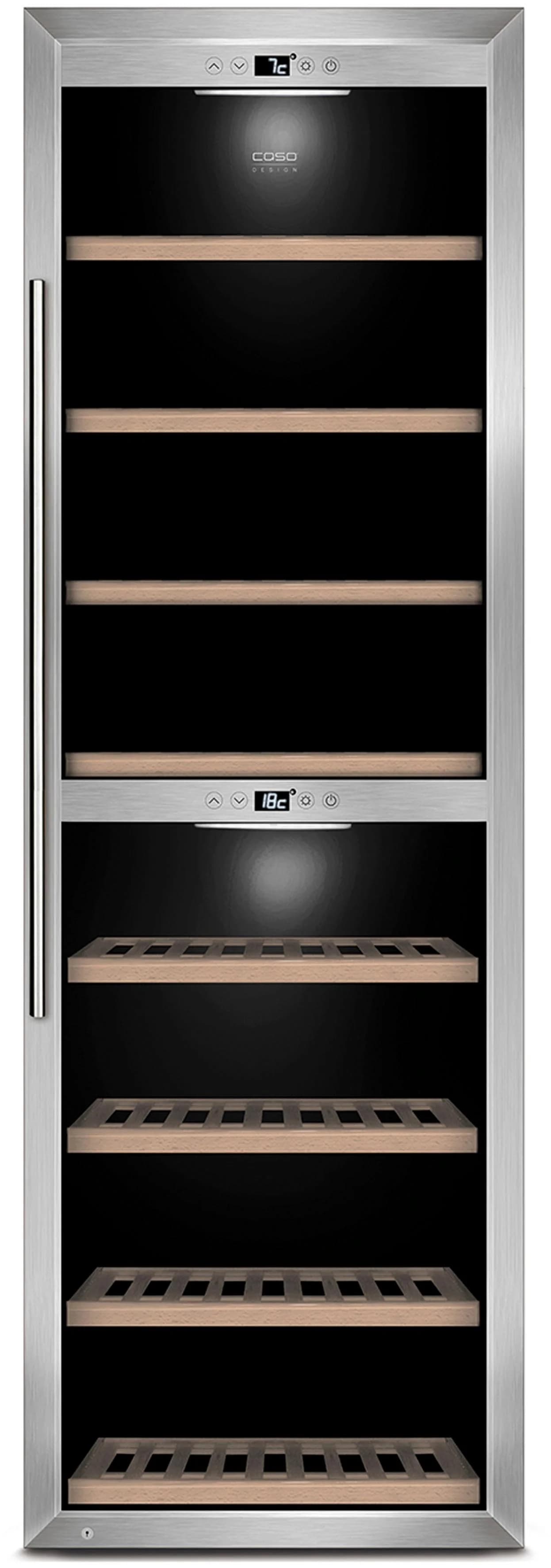 CASO Weinkühlschrank 730 Smart mit 2 Klimazonen