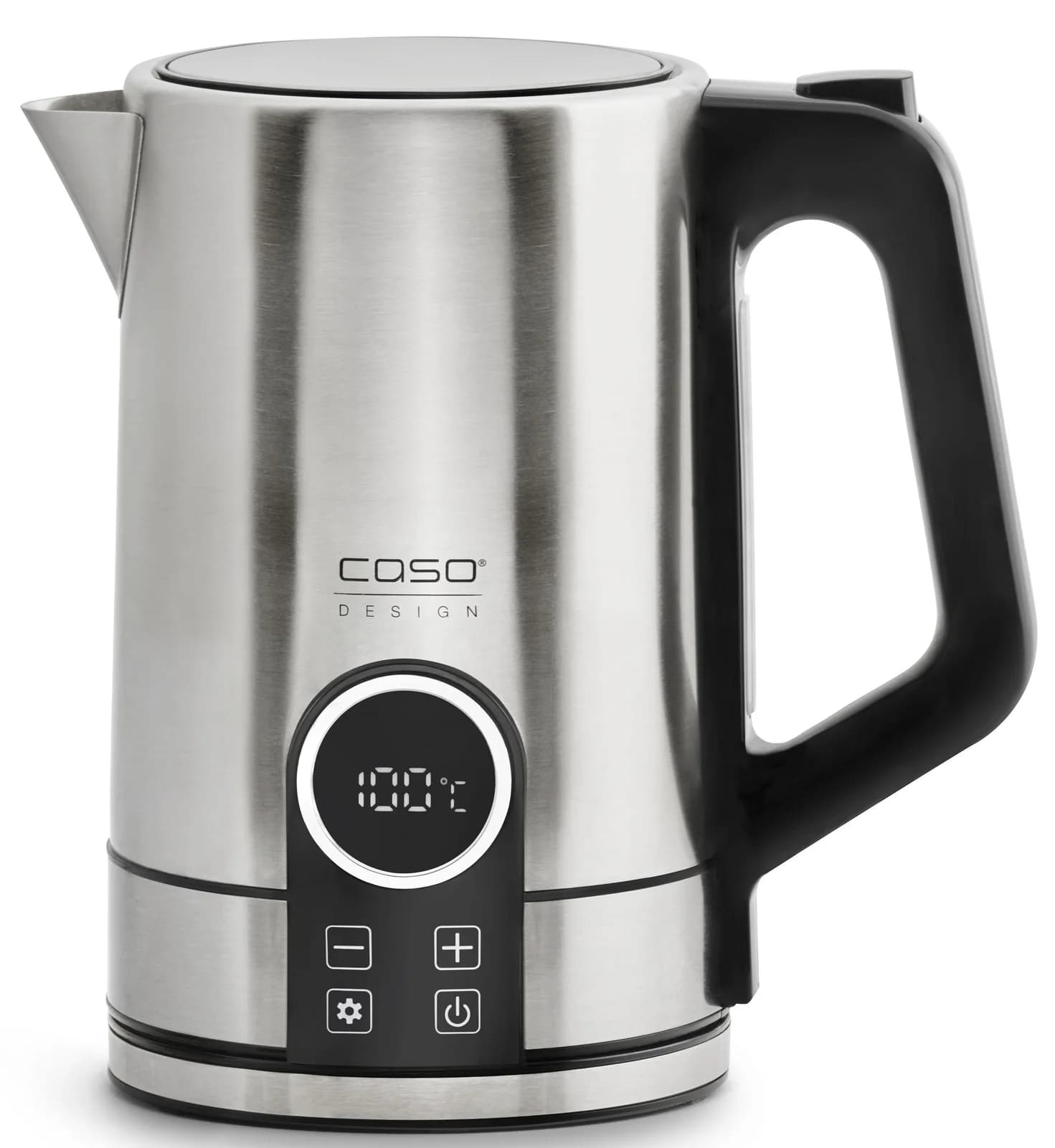 Tchibo Wasserkocher Selection WK 2200 Silber mit Sensor-Touch-Bedienung