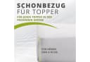 BETTWARENSHOP Matratzenschoner Topperschoner Weiß Baumwolle Bild 3
