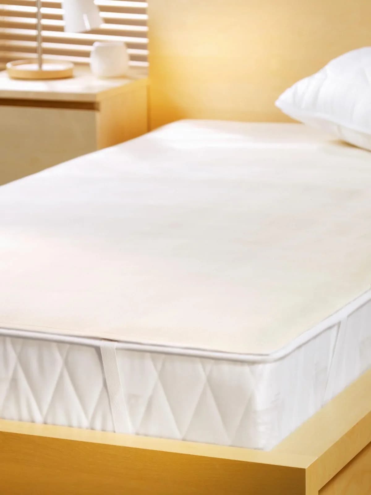 SETEX Matratzenschutzbezug Allergiker Beige 100% Baumwolle