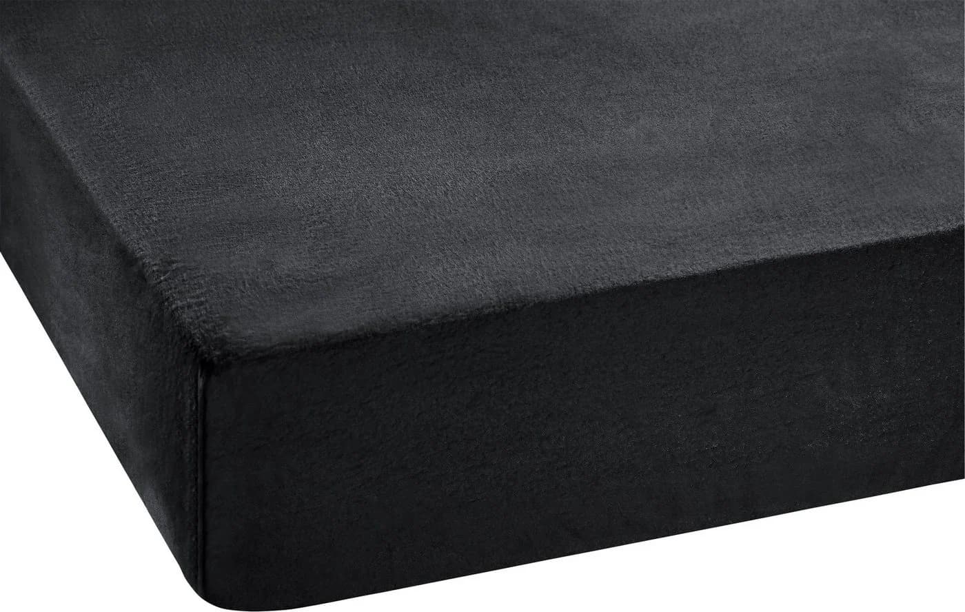 SETEX Spannbettlaken Feinbiber Anthrazit 90x200 cm - Bild 3