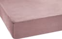 SETEX Spannbettlaken Feinbiber Altrosa 100% Baumwolle Bild 3