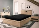 SETEX Spannbettlaken Feinbiber Schwarz 180x200 cm Bild 1