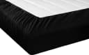 SETEX Spannbettlaken Feinbiber Schwarz 180x200 cm Bild 4