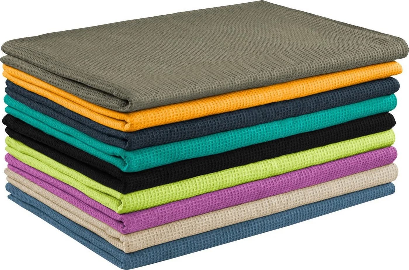 SETEX Waffeldecke Grau 100% Baumwolle 150x200cm