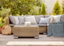 SETEX Waffeldecke Dunkelgrau 100% Baumwolle 150x200cm Bild 4